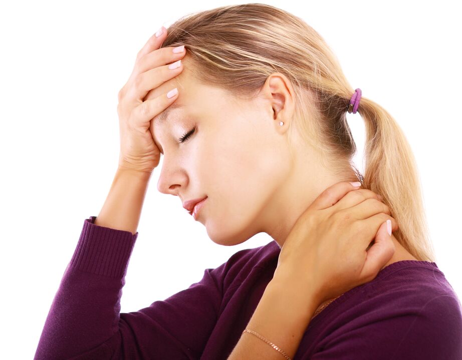 dor de cabeça com osteocondrose cervical