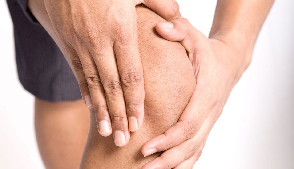 dor na articulação do joelho com artrite e artrose