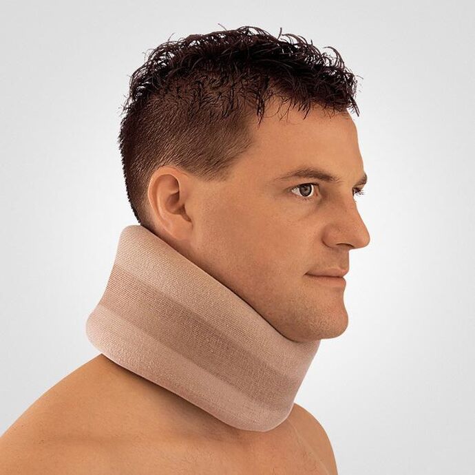 espartilho para osteocondrose cervical